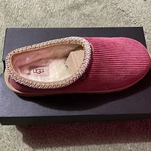 UGG | Shoes | Ugg Tasman Ii Slipper Corduroy Red Wine | Poshmark display picture 3